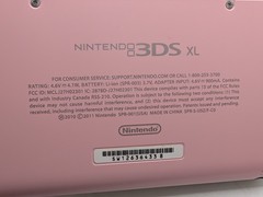 Nintendo 3DS XL Pink SPR-001 Console USA W/ 4GB SD Card & Charger Tested Working