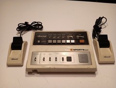 Vintage Lloyd’s, E802A Video Game Console And Controllers, Part/Repair