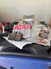Working Atari 400 Computer With Accessories And Original Book. See Description
