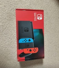 Nintendo Switch HAC-001 32GB Console Neon Blue/Red Joy-Con Bundle microSD