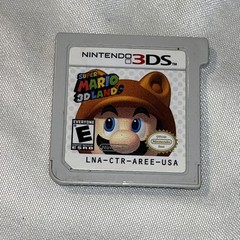 Nintendo 3DS System CTR-001 Charger Super Mario 3D Land Mario Bag Factory Reset
