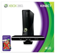 Xbox 360 250GB Bundle With Kinect Console Very Good 2Z