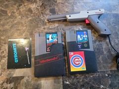 Nintendo NES Deluxe Set System w/ Working/Tested ROB,Phaser, CIB
