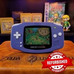Nintendo Game Boy Advance Console System Cleaned Tested New Indigo Case Reneweds