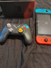 Nintendo Switch 32GB Gray Console with Neon Red and Neon Blue Joy-Con