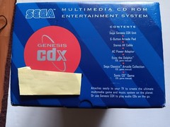Sega genesis CDX lot, CDX console, 32X, games.