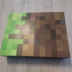 Microsoft Xbox One S Minecraft Limited Edition 1TB Green & Brown Console + Cords