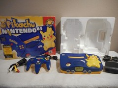 Nintendo 64 Pokémon Pikachu Edition Console – With Box and Foam – (NUS-101)