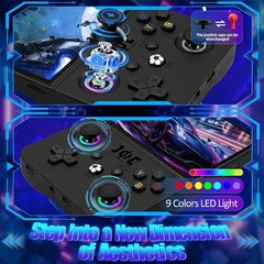 R36MAX 2 Retro Handheld Game Console 64 GB with 20,000+ Games and IPS HD Screen