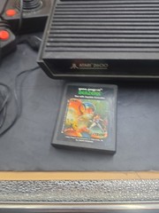 Atari 2600 “Darth Vader” Console – Black – 4‑Switch Model P/R 1 Game 2 Joy Stick