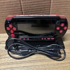 Custom Sony PSP 2000 (PlayStation Portable) – Black/ Red With Charger