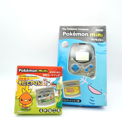 Nintendo Pokemon Mini Wooper Blue Console Boxed MIN-001 Game Set Japan Import