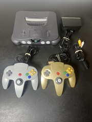 Nintendo N64 Console W/ Controller & Cords Tested & Working