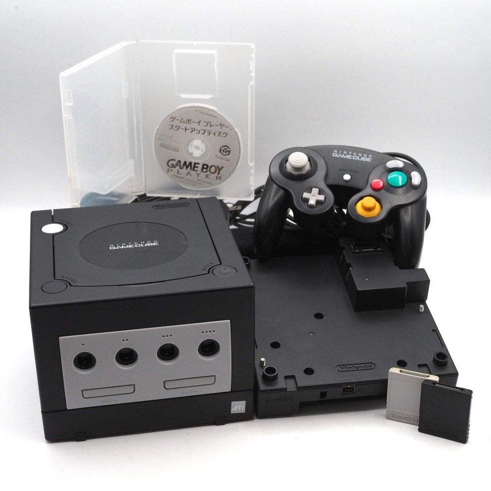 Nintendo GameCube Console System Black NTSC-J / NTSC-U/S – Choose Your Bundle
