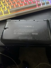 Nintendo 3DS XL Black Handheld Console 3D REGION FREE w/ AC Adapter