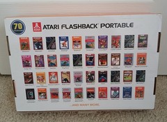 Atari Flashback Portable Deluxe With 70 Built In Games 2.8 LCD Display SD Slot