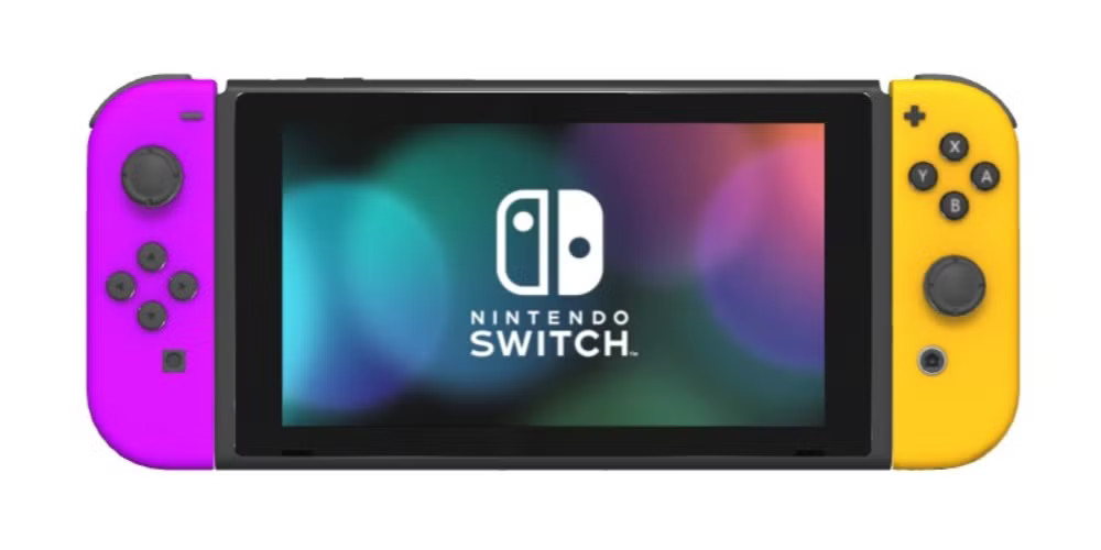Nintendo Switch Refurbished 32GB Console Purple/Orange Joy-Con