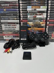 OEM Sony PlayStation 2 PS2 Bundle Controller Cables Memory Card Genuine Official