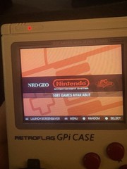 RETROFLAG GPi Case Handheld Emulator Raspberry Pi Zero 32GB SD Card. (See Desc)