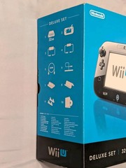 Nintendo Wii U Console + New Super Mario Bros Wii U 32GB Deluxe Set Black HDMI