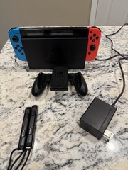 Nintendo Switch 32GB Console With 64GB SD Card And Other Accessories