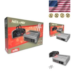 Compact CLASSIQ N HD Console: Two Controllers for 8-Bit Multiplayer Fun!