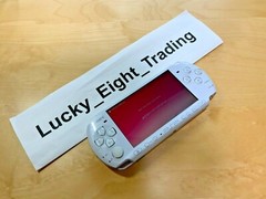 PSP 3000 Pearl White PW Box Console Charger [BOX]