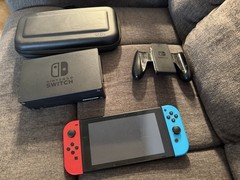 Nintendo Switch Console Bundle with Neon Joy-Cons (HAC-001)
