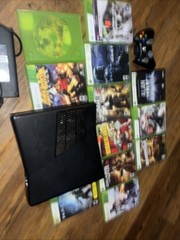 Microsoft Xbox 360 S Black 250gb Console Bundle 11 Games