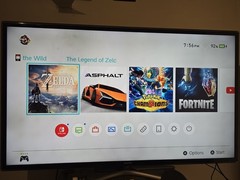 Nintendo Switch White OLED Handheld Console (HEG-001) Complete 3rd Party Con