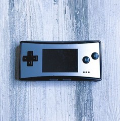 Nintendo Gameboy Micro Black/Silver Super Low Serial Number #436 (Nintendo 2005)