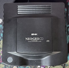 Neo Geo CD Console CD-T01 Retro Game Tested Working