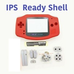 Gameboy Advance IPS V2 Backlight Kit + Trimmed Shell Game Boy GBA Backlit LCD