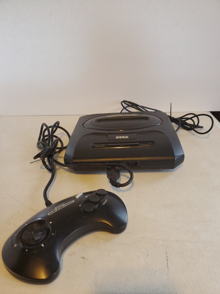 Sega Genesis Console w/ Controller & Wires Untested!! Read!!