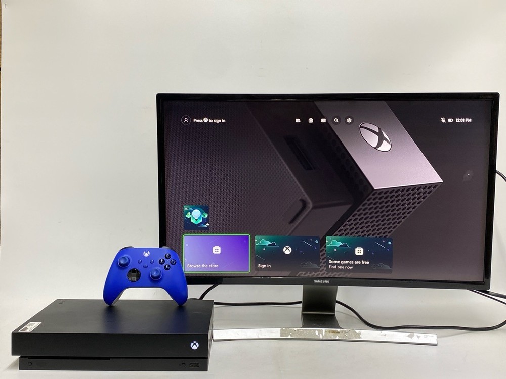 Microsoft Xbox One X (1787) 2017 1TB Black Console (UD5031875)