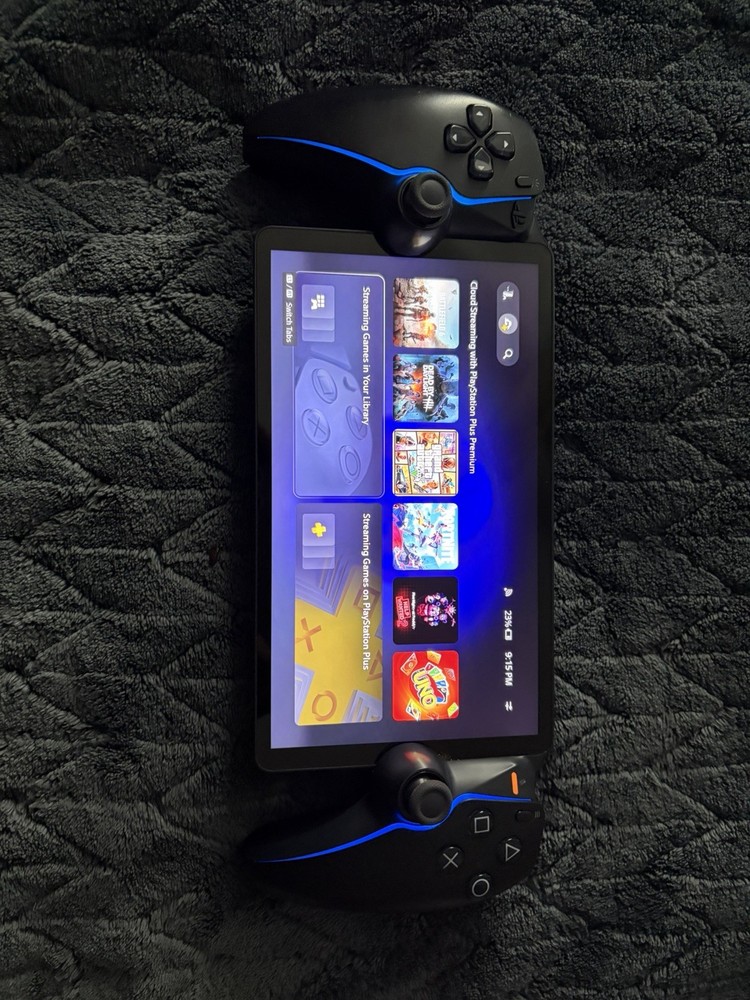 Sony PlayStation Portal PS5 Remote Player Black w/ Case Wi-Fi 32GB USB-C