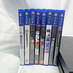 Sony PlayStation 4 500GB Console Bundle Black CUH-1215A 8 Games Controller PS4
