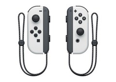 Nintendo Switch OLED 64GB White Console + 🛡️ Screen Protector & SD Card Bundle