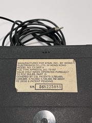 Atari CX-2600A 1980 Video Computer System Console w/Controllers Paddles Game