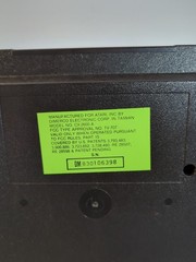 Atari CX 2600 A Black Console Only VCS Video Computer System Untested