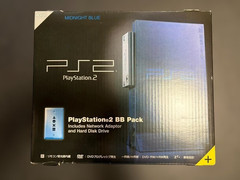 PS2 Game Console Boxed SCPH-50000 MB/NH Midnight Blue BB Pack Read US/JP Games