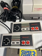 NES Nintendo Console Bundle with Super Mario Bros. 1,2,3 and Controllers