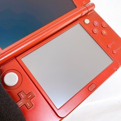 【Dual IPS】New Nintendo 3DS LL XL Metallic Red Console Stylus Japan Tested Rank A