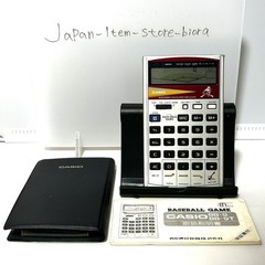 CASIO Baseball BB-9T Game Calculators 1982 Vintage Rare Item Japan