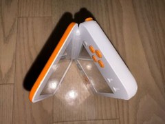 Mint – Nintendo 2DS LL Console – White × Orange w/Box Japanese Region Codes JP