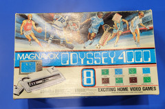 Magnavox Odyssey 4000 Vintage Video Game In Original Box, Manual, UNTESTED