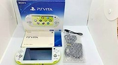 Sony PS PlayStation Vita Lime Green Slim 2000 Only Console From Japan