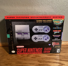 Nintendo – Super Nintendo Classic Edition – Mini Game Console – Usa – Sealed