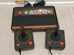 Atari Flashback 2 Classic Game Console System Gamer with 2 Joysticks For parts