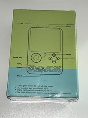 G5 Handheld Game Box Game Player 3″ Screen Gray TV Connect Capable New Sealed